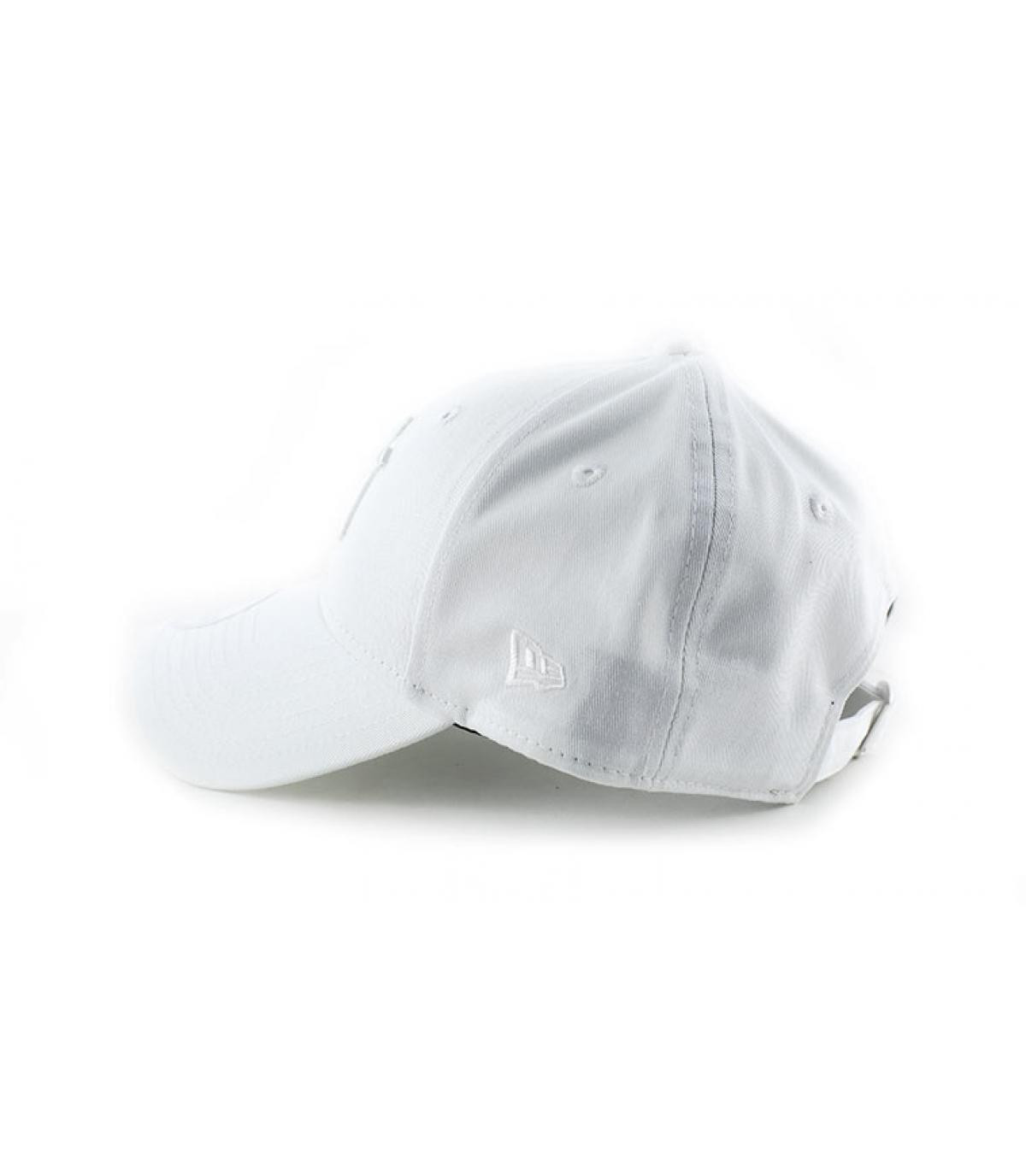 New Era casquette femme NY blanche